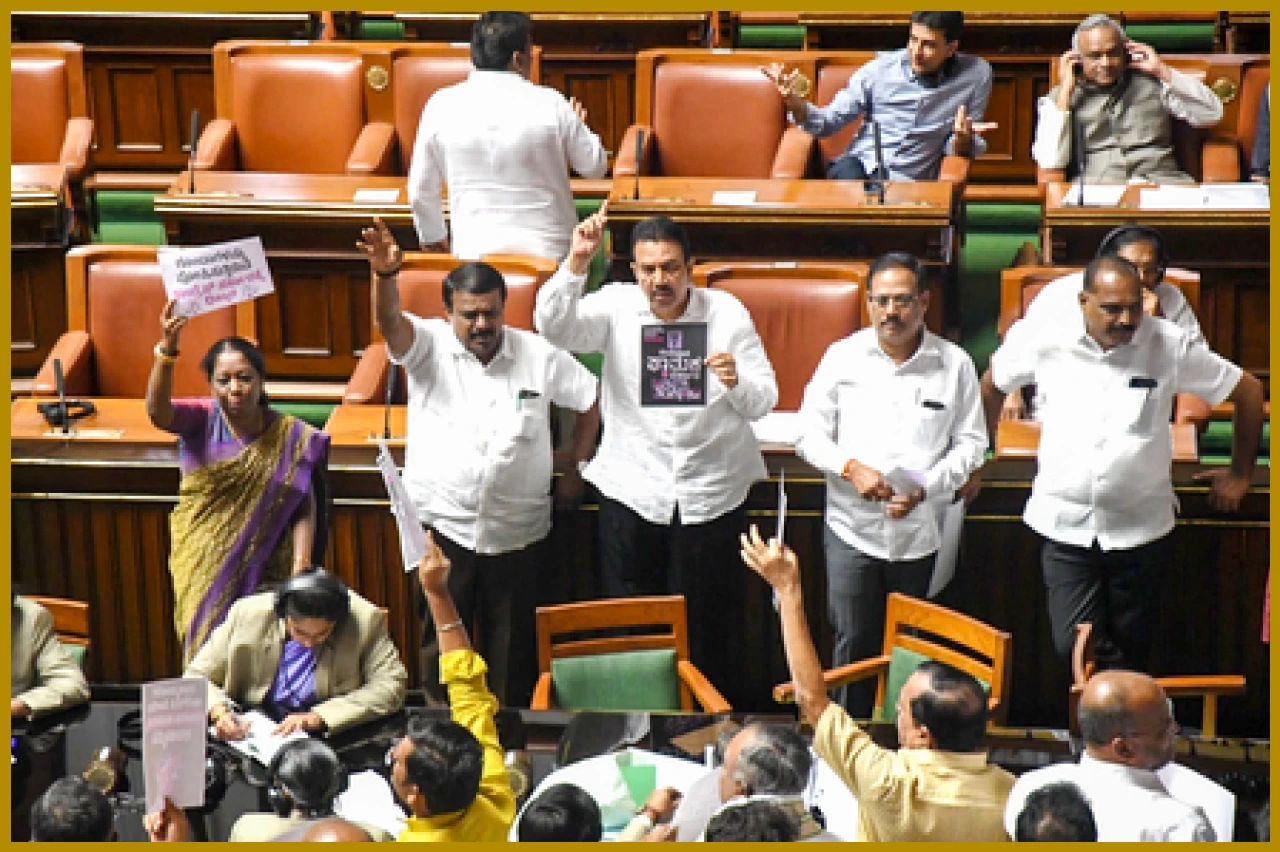 कर्नाटक विधानसभेत वीबी जीराम जी योजनेविरोधी प्रस्ताव पारित