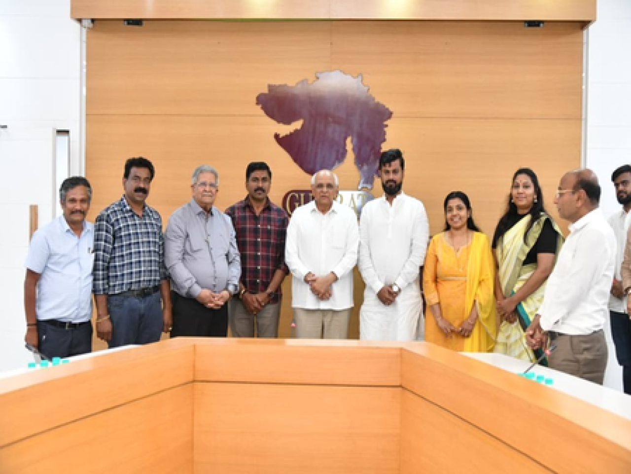 केरल भाजपाचे प्रतिनिधिमंडल गुजरात दौऱ्यावर, सीएम भूपेंद्र पटेल यांची भेट
