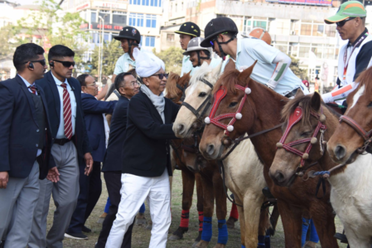 मणिपुरमध्ये वर्ल्ड-क्लास पोलो ग्राउंड उभारणार: मुख्यमंत्री खेमचंद सिंह