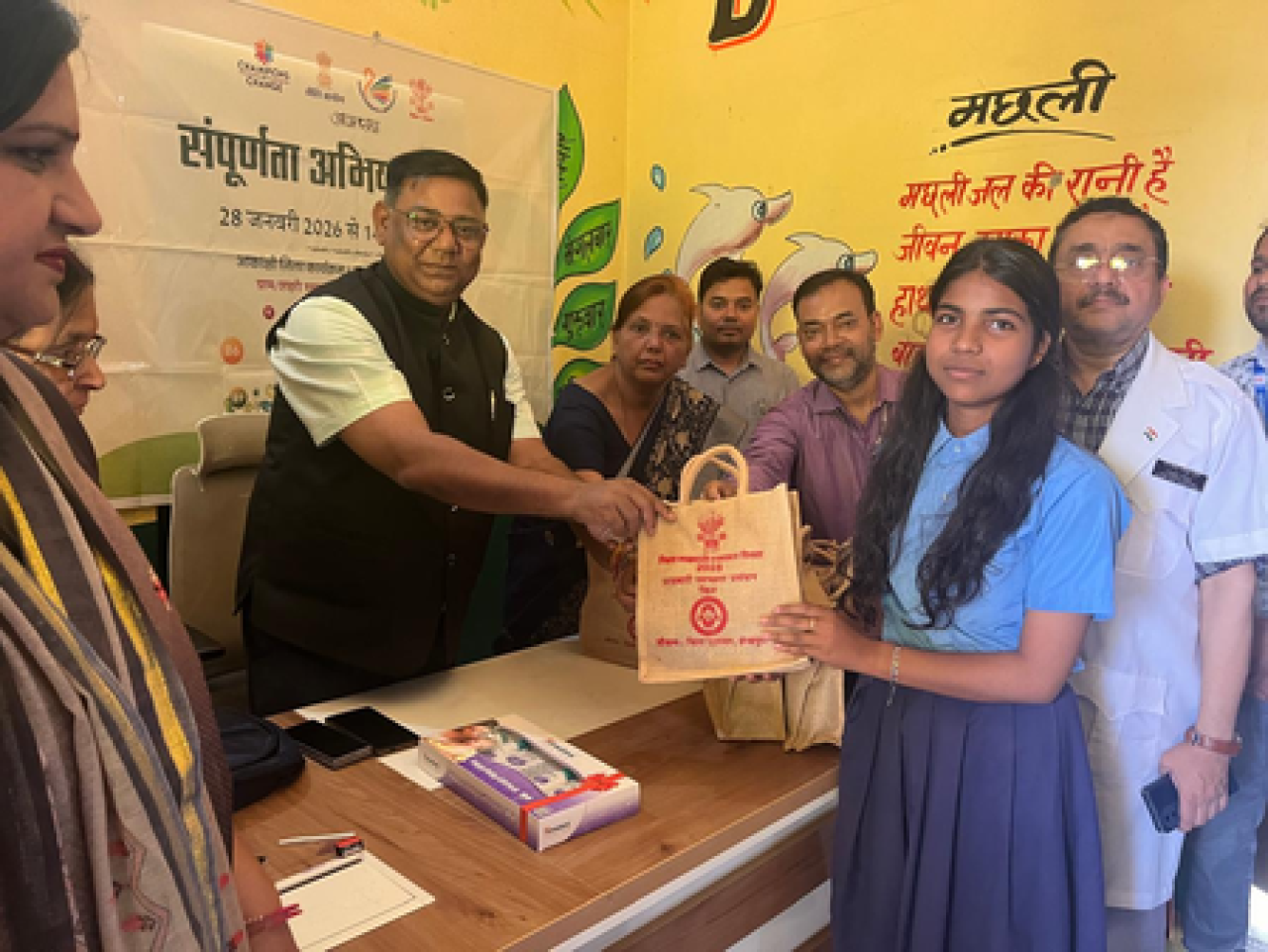 सर्वा पंचायतमध्ये सम्पूर्णता अभियान 2.0 अंतर्गत जागरूकता कार्यक्रम