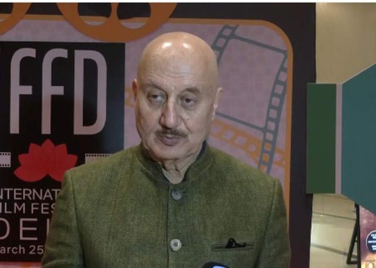 अनुपम खेर दिल्ली इंटरनेशनल फिल्म फेस्टिवलमध्ये, ‘तन्वी द ग्रेट’च्या यशाबद्दल व्यक्त केली आनंद
