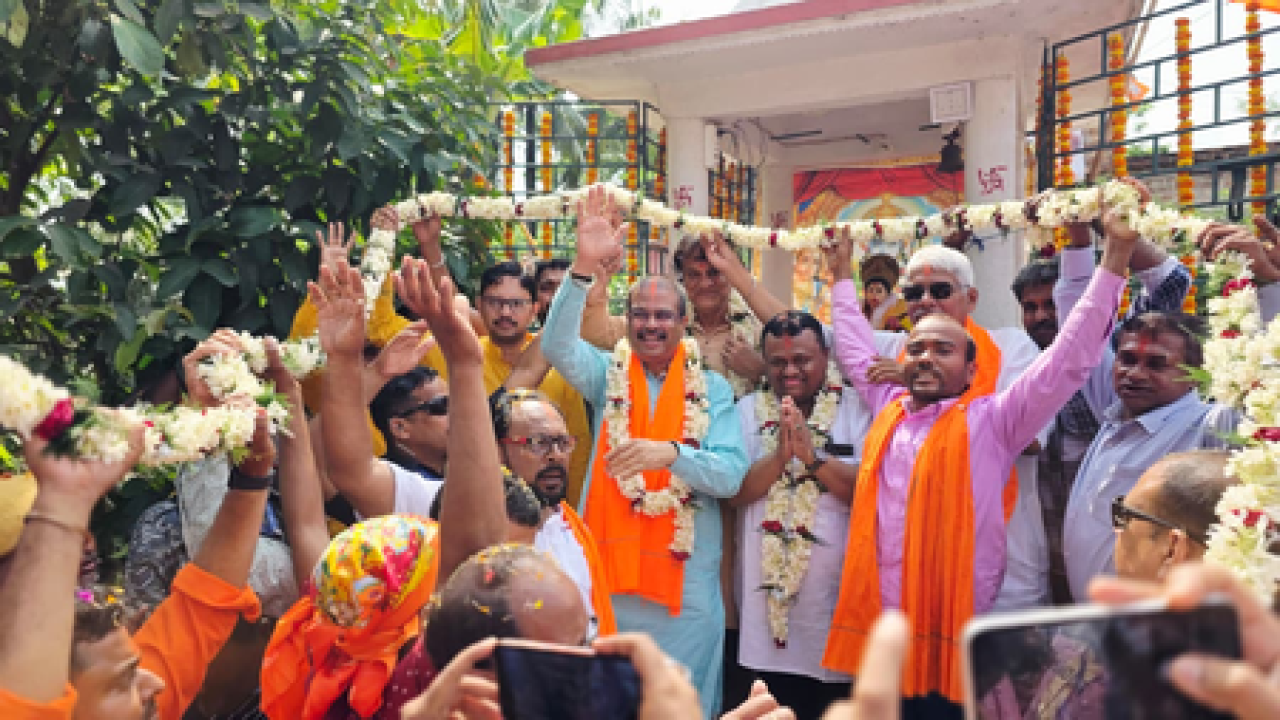 धर्मेंद्र प्रधान यांचा नंदीग्राम दौरा, सुवेंदु अधिकारीच्या गढात कमल फुलण्याचा विश्वास