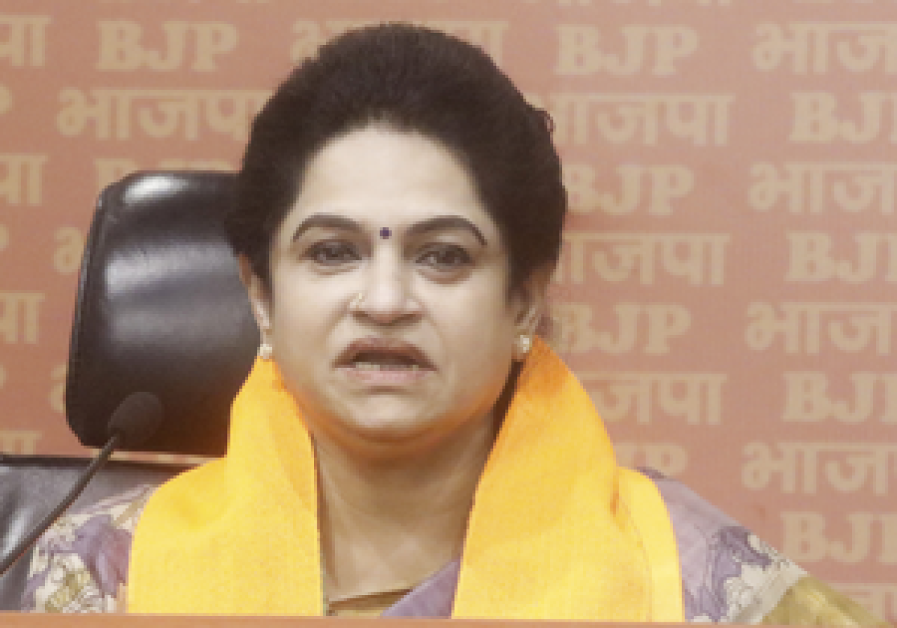 भाजपाच्या पद्मजा वेणुगोपाल यांचा काँग्रेसवर तीव्र हल्ला