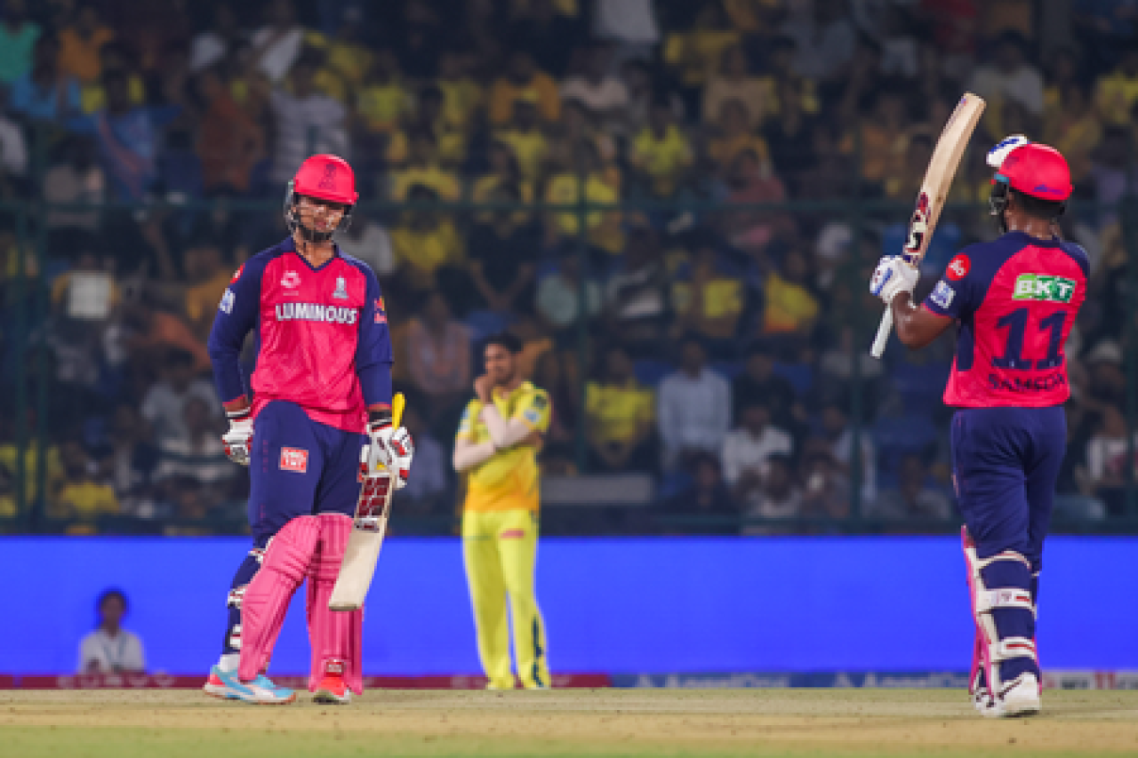 राजस्थान रॉयल्स आणि चेन्नई सुपर किंग्सचा IPL 2026 मध्ये सामना