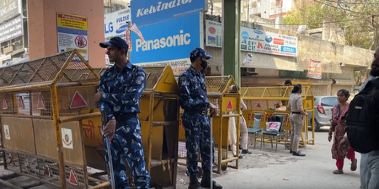 रामनवमीसाठी उत्तम नगरात कडक सुरक्षा व्यवस्था