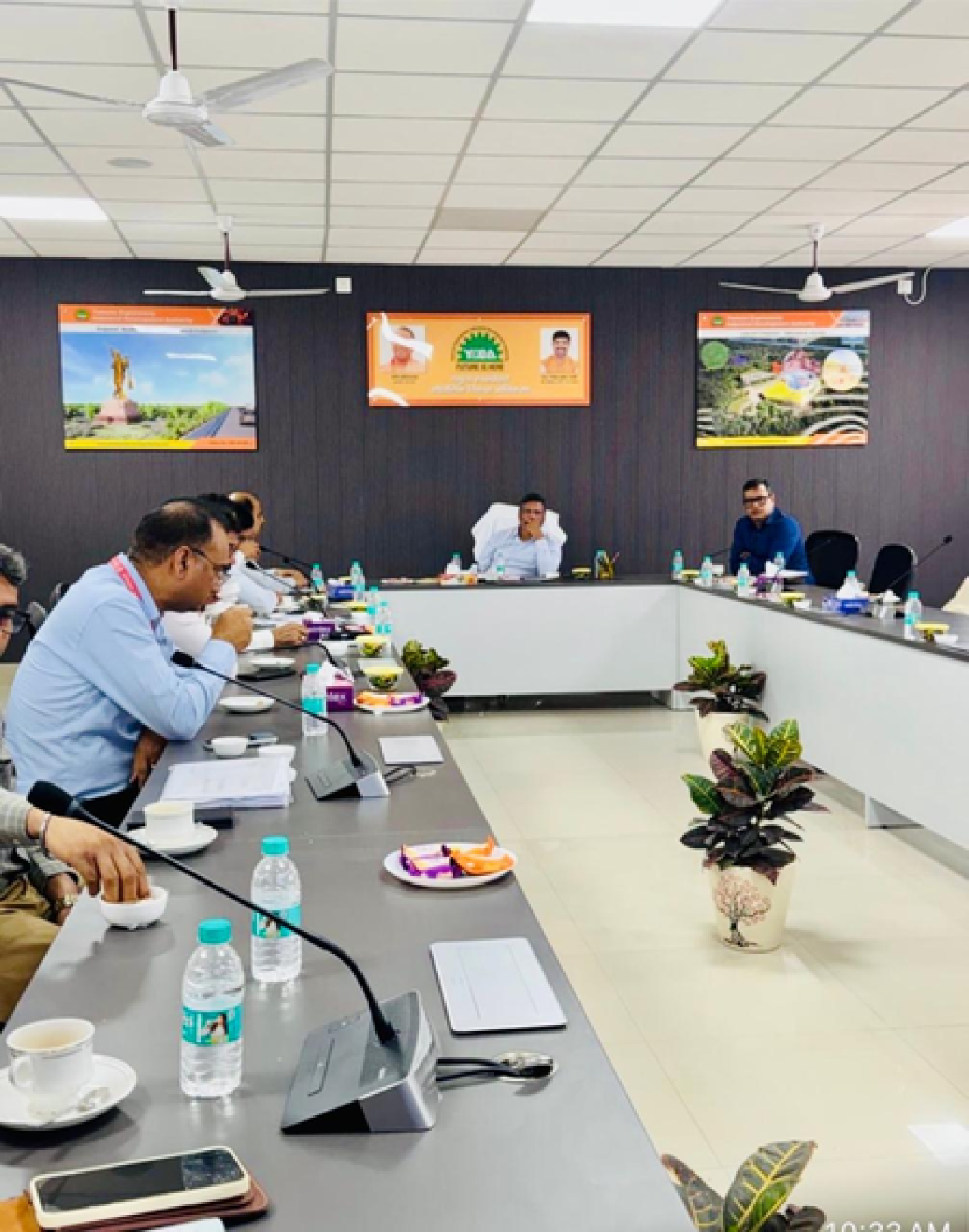 राया अर्बन सेंटर व हेरिटेज सिटीच्या निरीक्षणानंतर मुख्य सचिवांचे निर्देश
