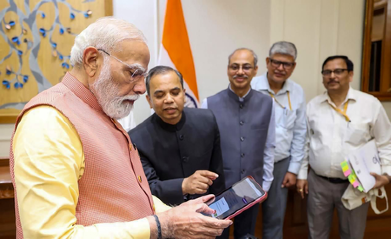 2027 च्या जनगणनेची सुरुवात, पीएम मोदीने पूर्ण केली स्व-गणना