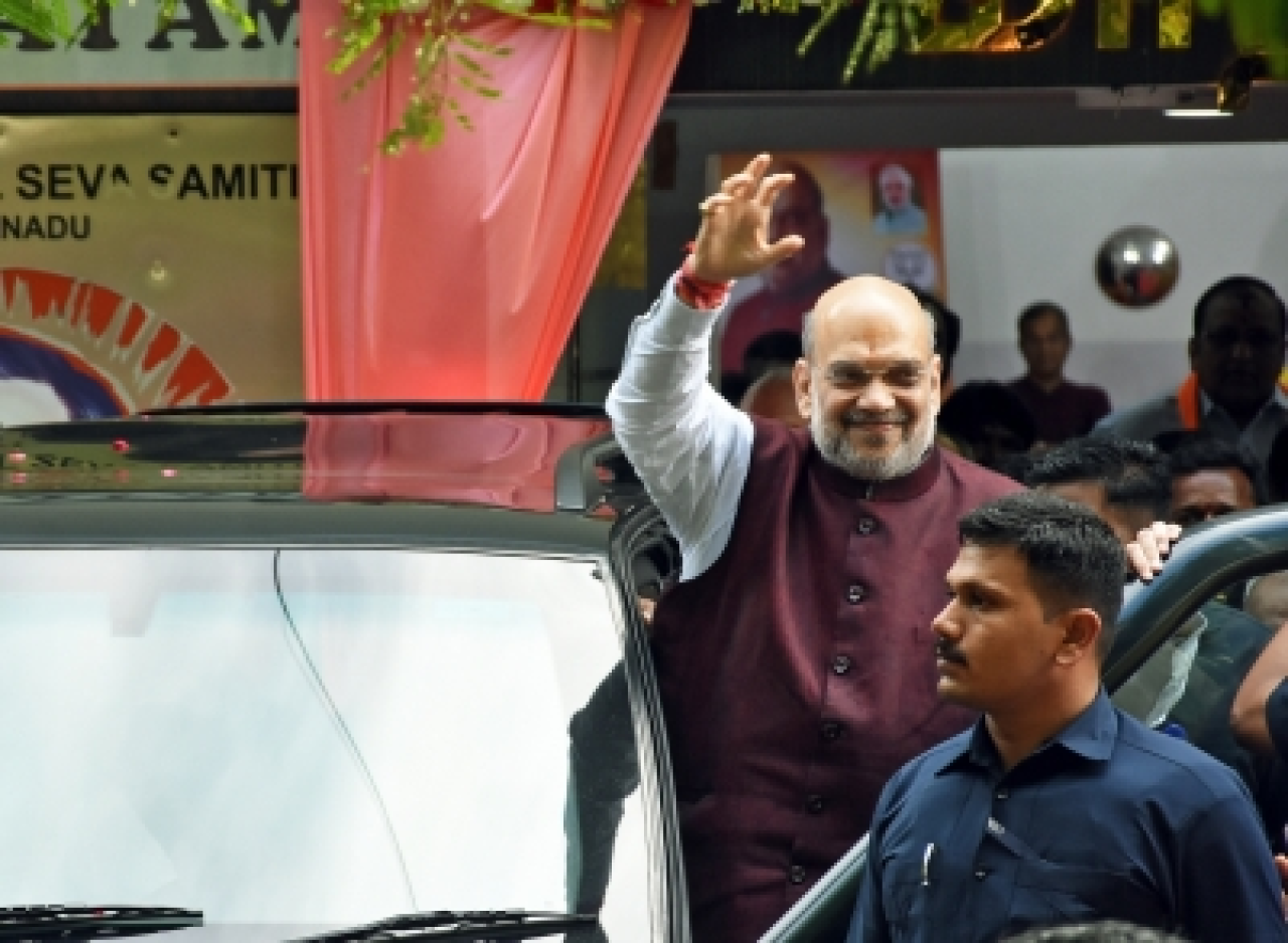 अमित शाह आणि राहुल गांधी सोमवारला चेन्नईत, कडक सुरक्षा व्यवस्था