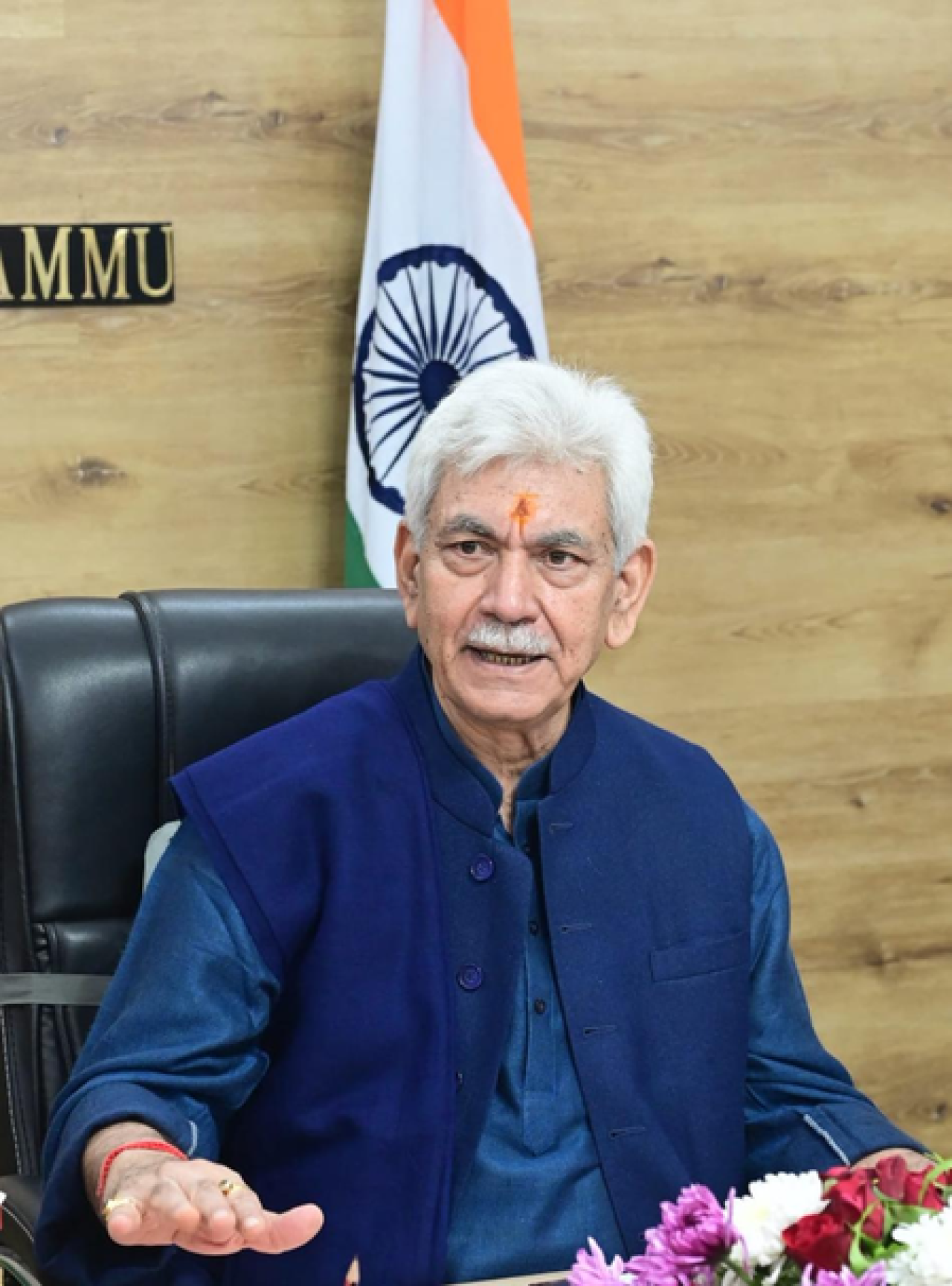 उपराज्यपाल मनोज सिन्हा यांचा श्रीनगरमध्ये ‘चिंतन शिविर’ला सहभाग