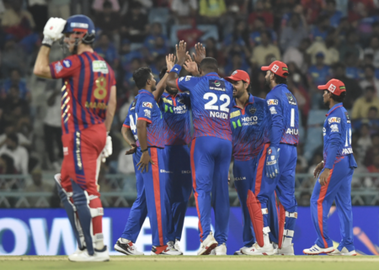 एलएसजीचा 141 धावांत ऑलआउट, एनगिडी-नटराजनने घेतले 6 विकेट