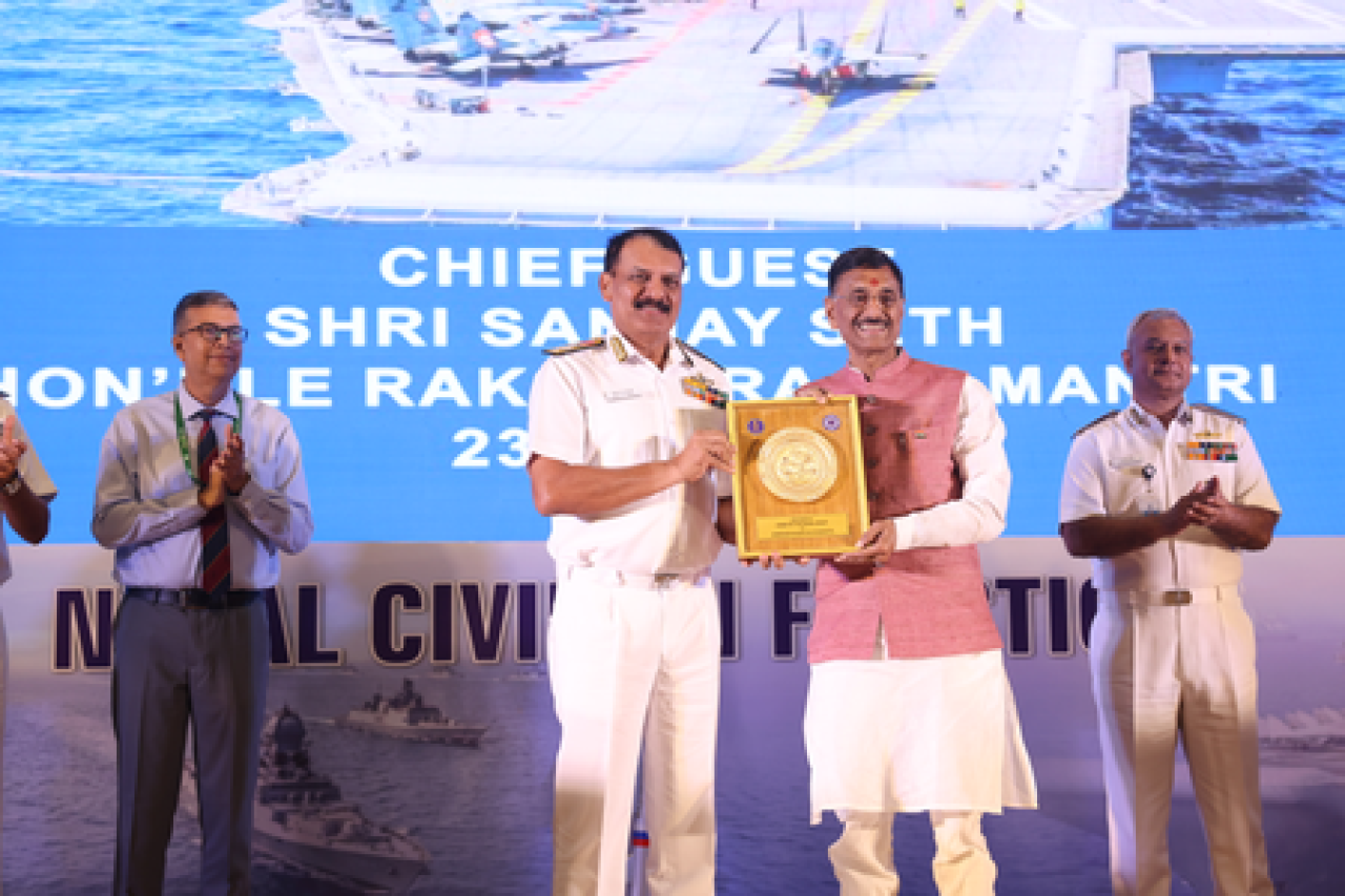 ऑपरेशन सिंदूरमध्ये सिविलियन कर्मचाऱ्यांचा महत्त्वाचा सहभाग: नौसेना प्रमुख