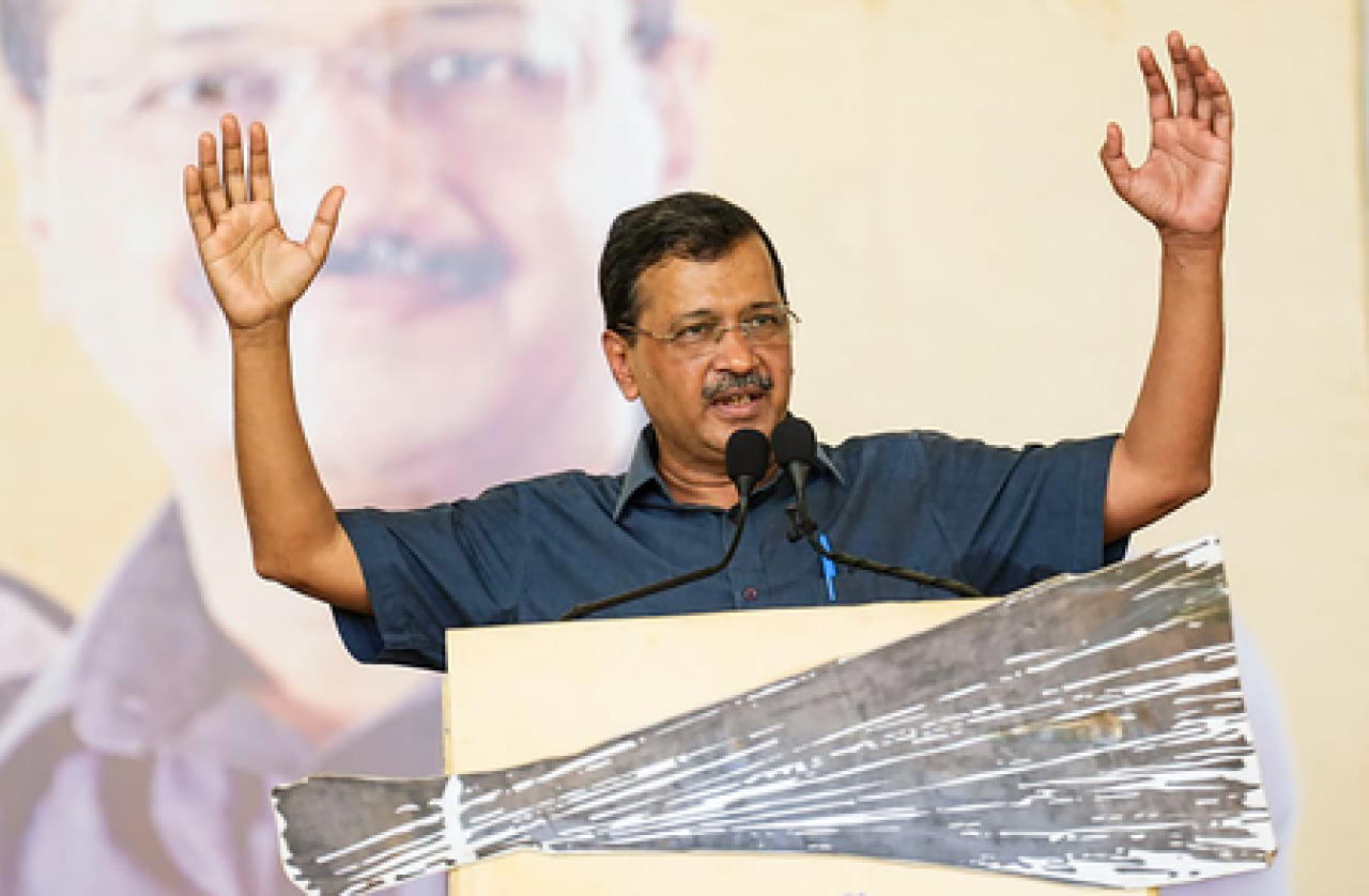 केजरीवाल यांचा दावा- गुजरातमध्ये आप कार्यकर्त्यांवर 145 एफआयआर