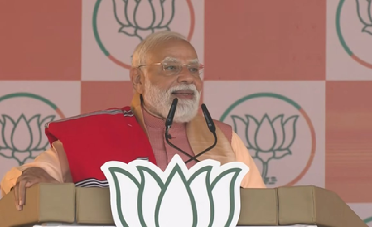 गोगामुखमध्ये पीएम मोदींची भव्य रॅली, असममध्ये भाजप-एनडीएची हैट्रिक निश्चित