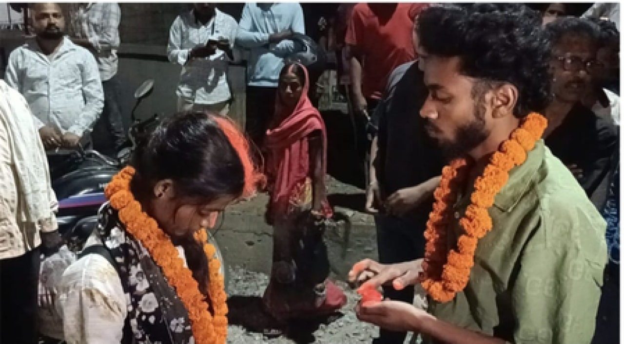 झारखंडमध्ये गुप्त छापेमारीत अनोखी विवाहाची घटना