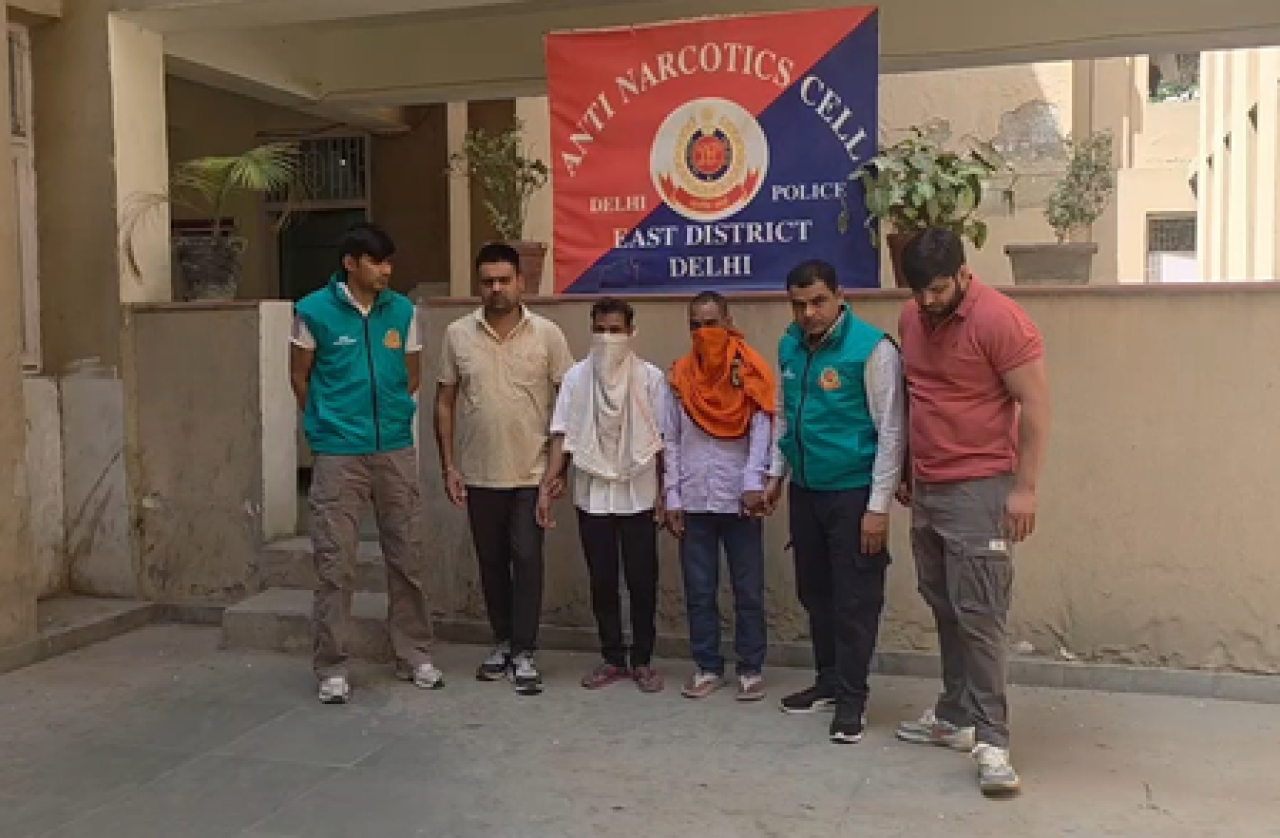 दिल्लीमध्ये आंतरराज्यीय ड्रग सिंडिकेटचा भंडाफोड, ६ तस्कर अटकेत