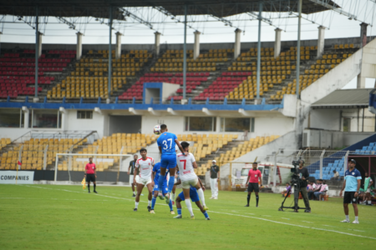 नामधारी एफसी आणि डेम्पो यांच्यात 1-1 चा ड्रॉ सामना