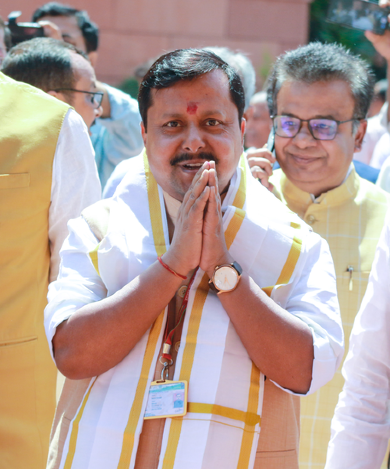 नितिन नवीन यांची पश्चिम बंगालमध्ये रॅली आणि रोड शो