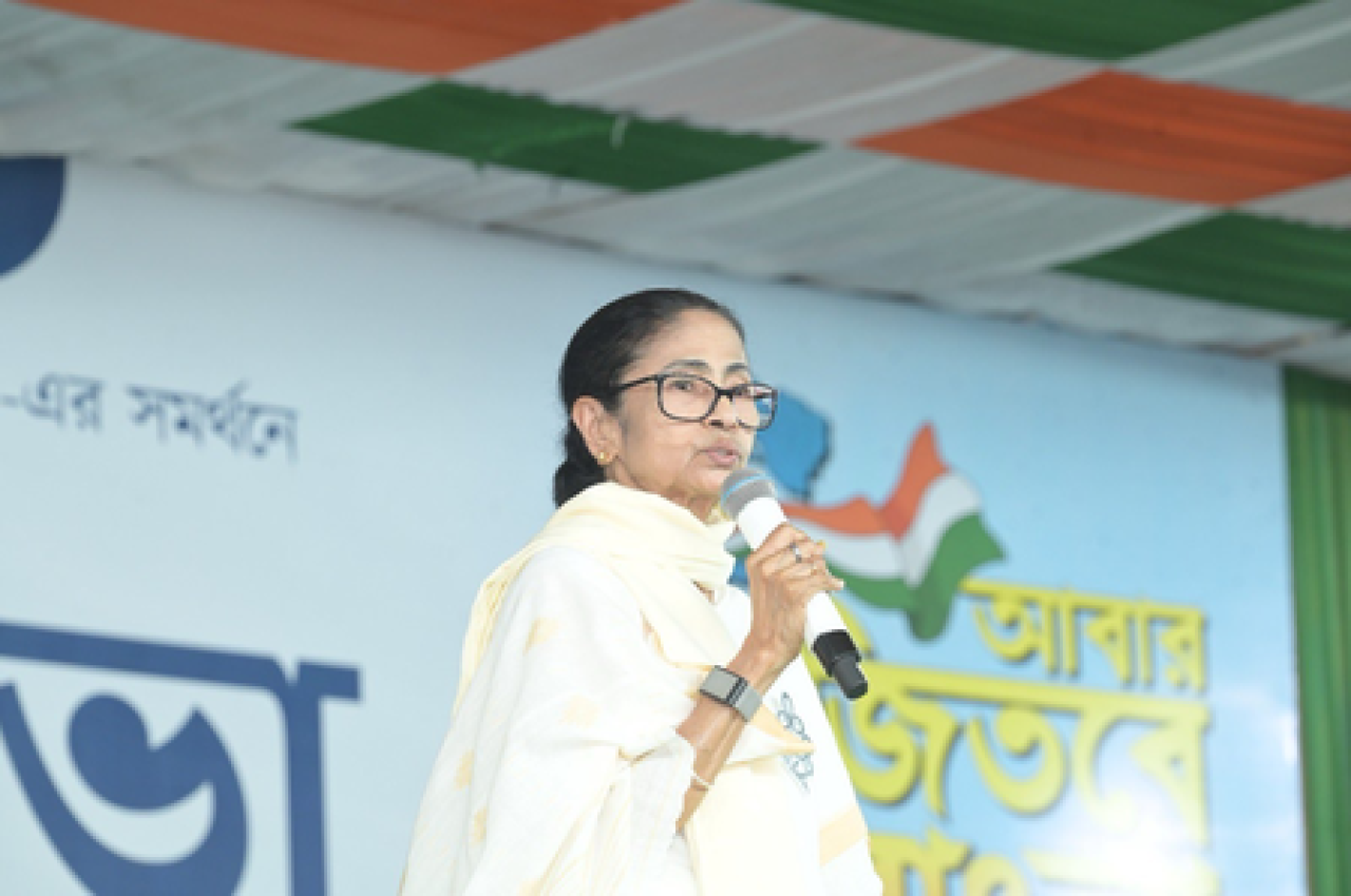 पश्चिम बंगालच्या निवडणुकीत मतदारांची उच्च भागीदारी, ममता बनर्जींचा दावा पश्चिम बंगालच्या निवडणुकीत मतदारांची उच्च भागीदारी, ममता बनर्जींचा दावा