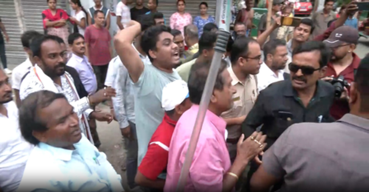 बंगाल निवडणूक: मतदानादरम्यान हिंसक घटना, भाजपाच्या उमेदवारावर हल्ला