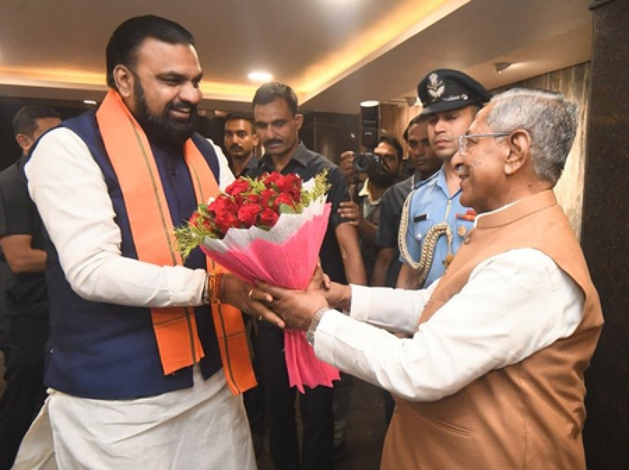 बिहारचे मुख्यमंत्री सम्राट चौधरी यांची नागालैंडच्या राज्यपालांशी भेट बिहारचे मुख्यमंत्री सम्राट चौधरी यांची नागालैंडच्या राज्यपालांशी भेट