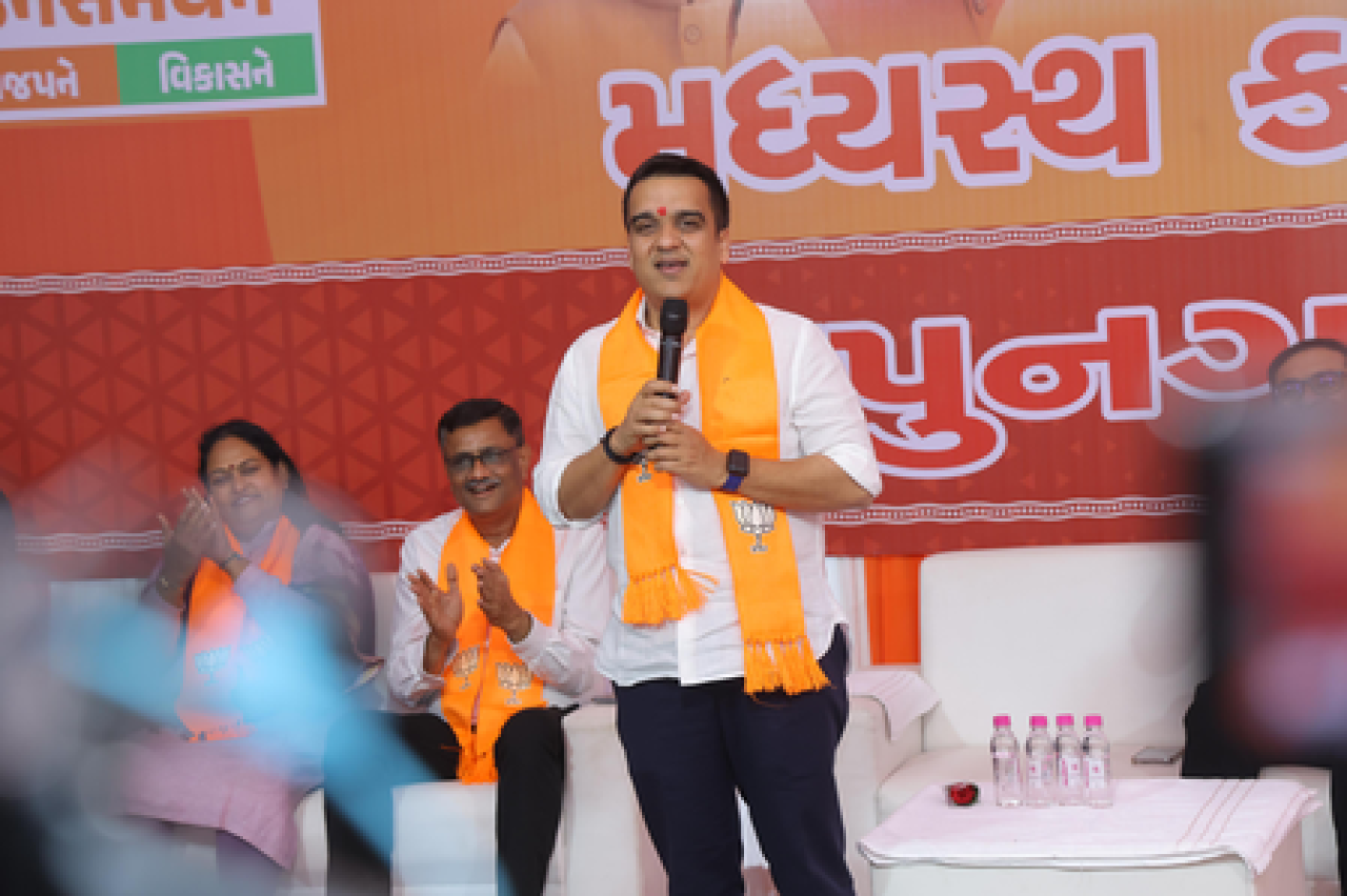 भाजपाची निर्विरोध विजय दर्शवते विरोधकांची कमकुवत स्थिती: उपमुख्यमंत्री हर्ष संघवी
