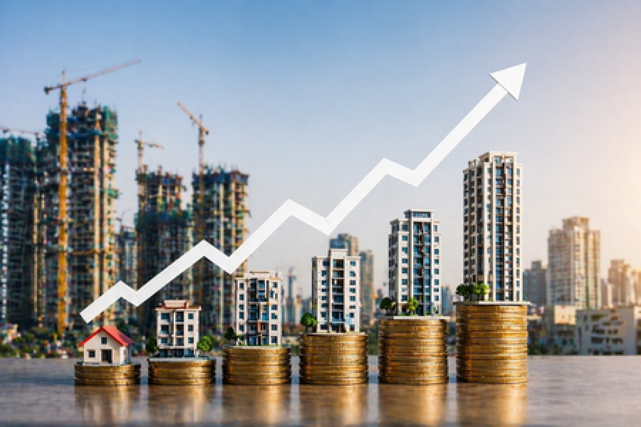 भारतातील रिअल इस्टेटमध्ये 32% वाढ, 2025 मध्ये 54,818 कोटींचे सौदे