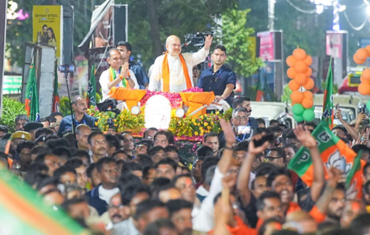 ममता बनर्जीविरुद्ध जनाक्रोश वाढला, भाजपा भारी बहुमताने जिंकेल: अमित शाह ममता बनर्जीविरुद्ध जनाक्रोश वाढला, भाजपा भारी बहुमताने जिंकेल: अमित शाह