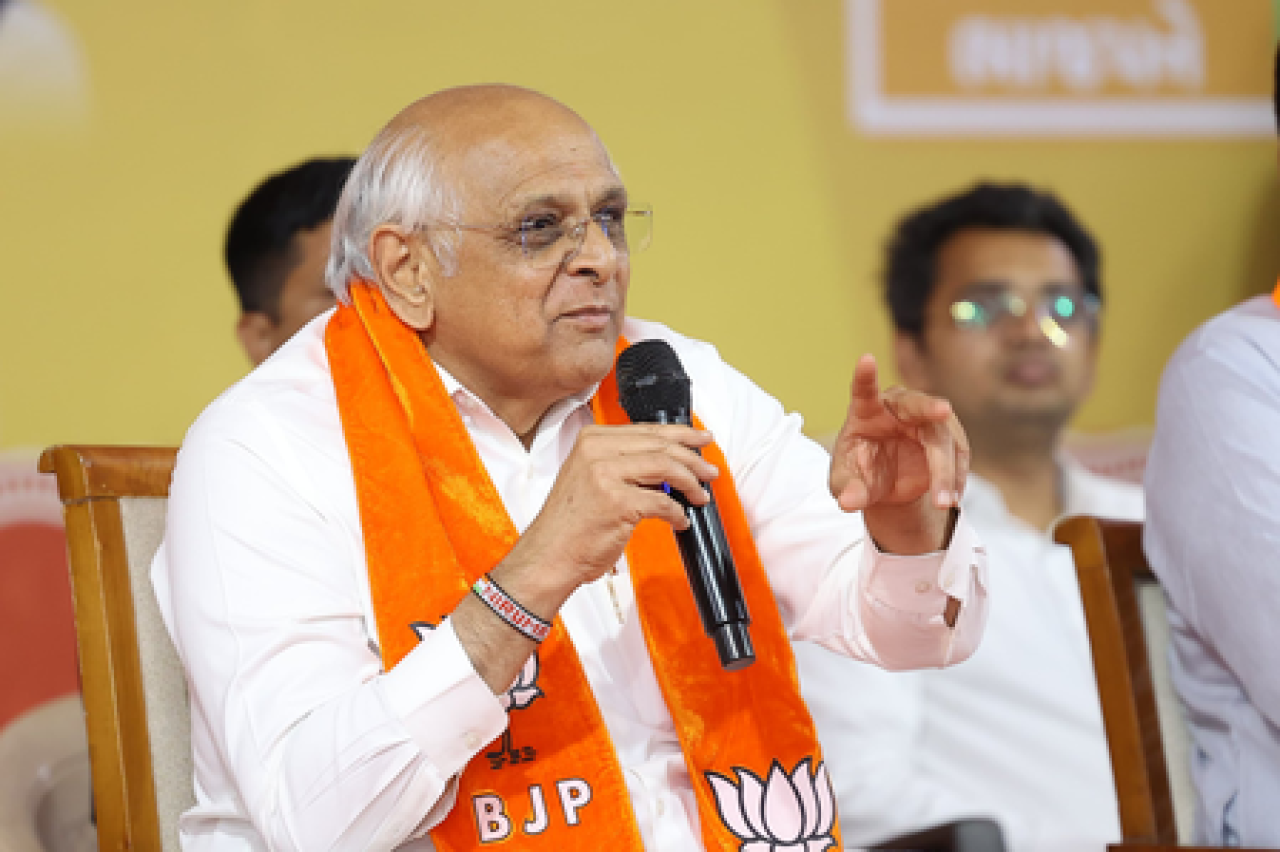 मेहसाणा जिल्यात नर्मदा नहरचा पाणी, मुख्यमंत्री भूपेंद्र पटेल यांचा विकासाचा संदेश