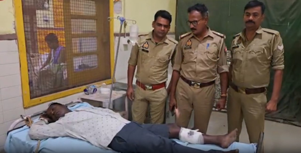 रायबरेलीत पोलिस आणि बदमाशांमध्ये मुठभेड़, वांछित आरोपी पकडला
