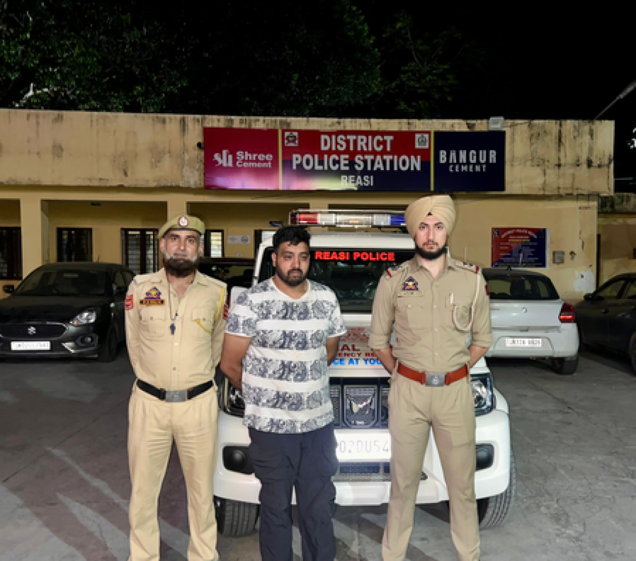 रियासी पोलिसांचा नशा तस्करीवर मोठा प्रहार, 5.58 ग्राम हेरोइन जप्त
