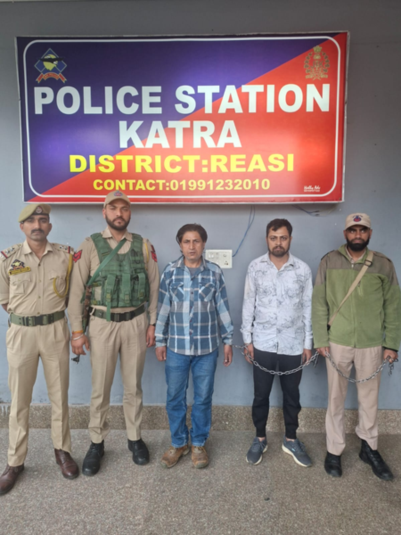 रियासी पोलिसांची मोठी यशस्वी कारवाई, कटरा येथे ड्रग्ज जप्त