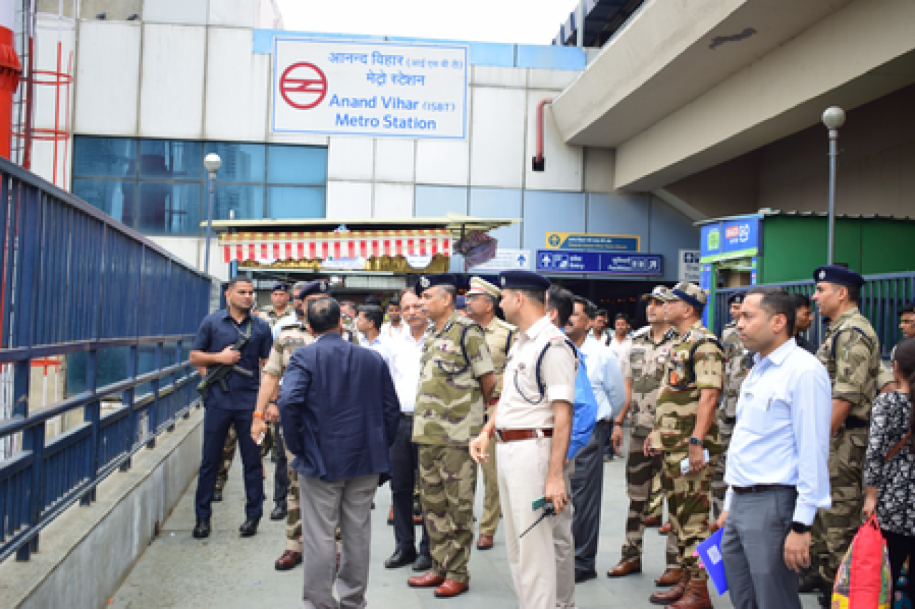 सीआयएसएफने आरआरटीएस ‘नमो भारत’ कॉरिडॉरची सुरक्षा स्वीकारली