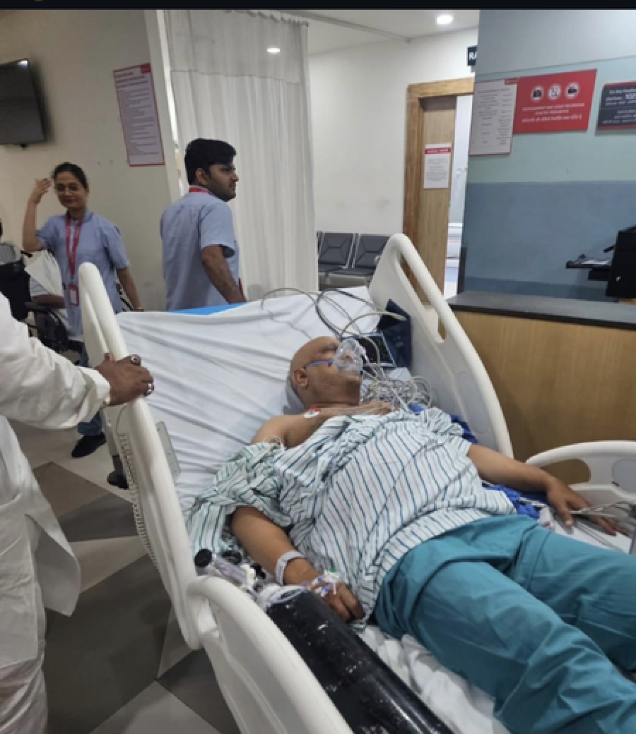 अजय रायच्या आरोग्यावर चिंता, राहुल गांधींची शुभेच्छा