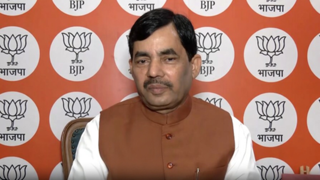 अमित शाहने नक्सलवाद समाप्त करण्याचा वादा पूर्ण केला: शाहनवाज हुसैन