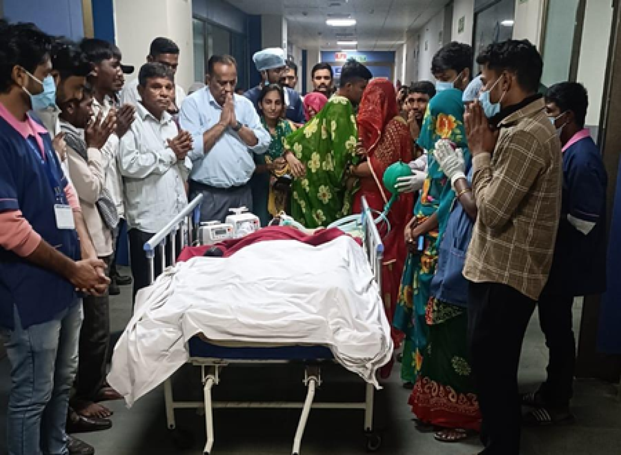 अहमदाबाद सिविल अस्पतालात अंगदानाचा महत्त्वाचा टप्पा