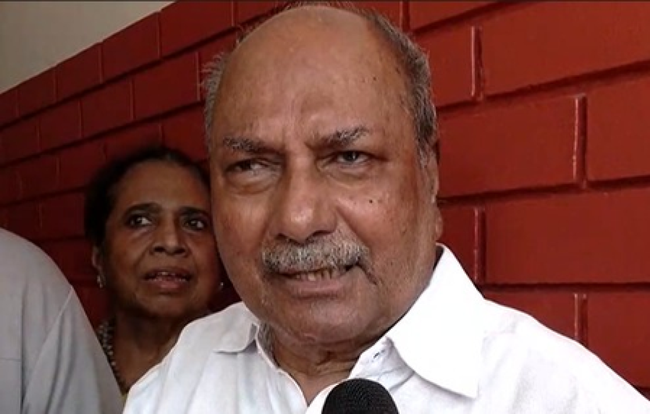 आलाकमानच्या निर्णयाला समर्थन, सतीशनला थोडा वेळ द्या: ए.के. एंटनी