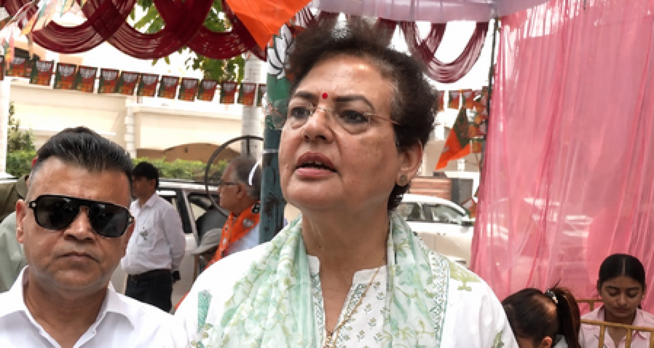 पंचकुला निवडणुकीत भाजपाची विजयाची घोषणा, रेखा शर्मा यांचे मत