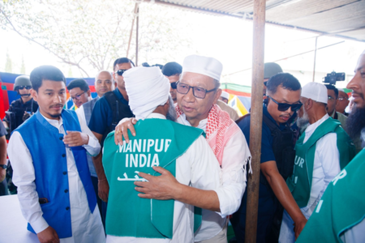 मणिपुरचे मुख्यमंत्री हज यात्र्यांना शांतीसाठी प्रार्थना करण्याचे आवाहन