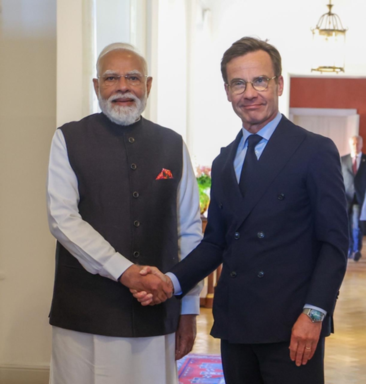 मोदी आणि स्वीडनचे पीएम क्रिस्टर्सन यांच्यातील महत्त्वाची चर्चा