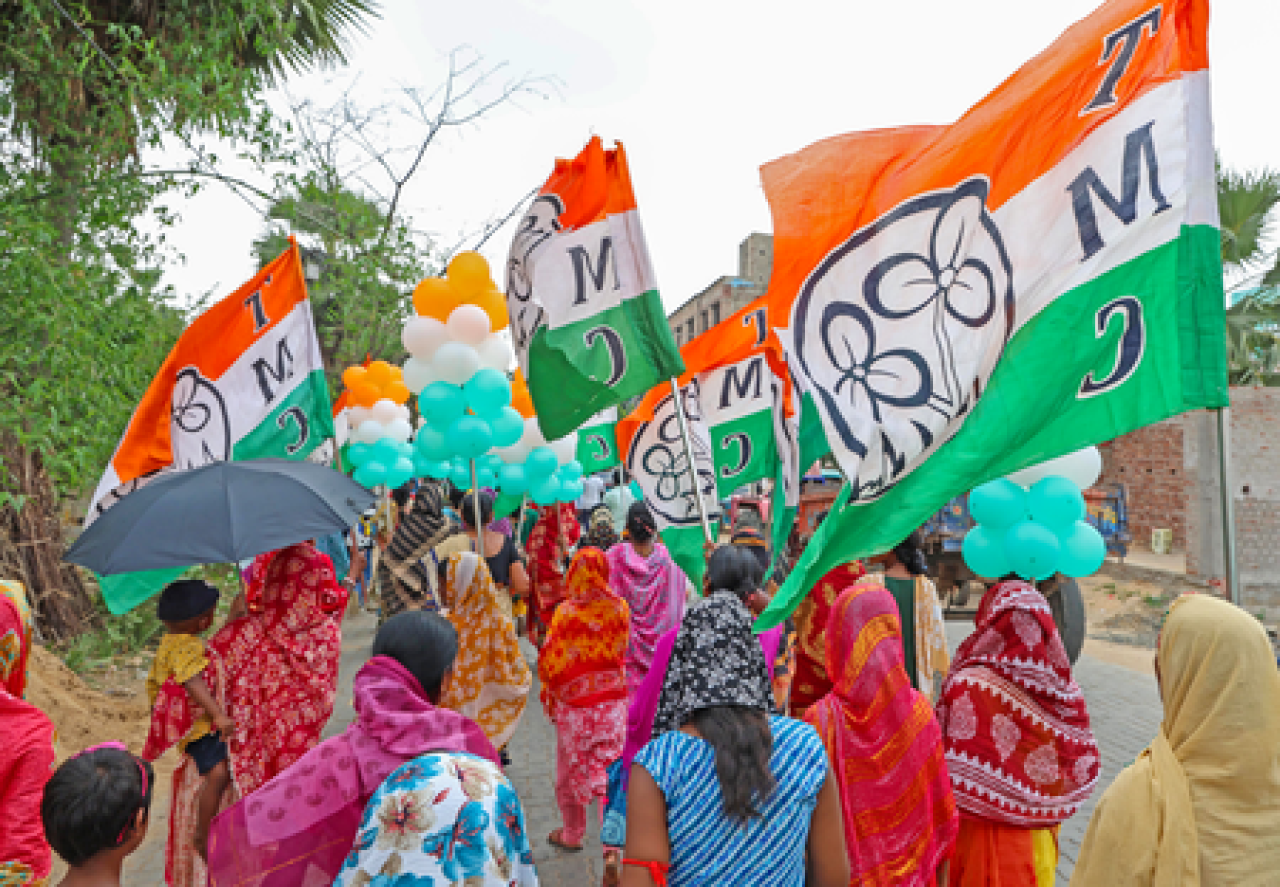 विष्णुपुर (एससी) विधानसभा निवडणुकीत टीएमसीच्या दिलीप मंडल यांची विजयाची नोंद