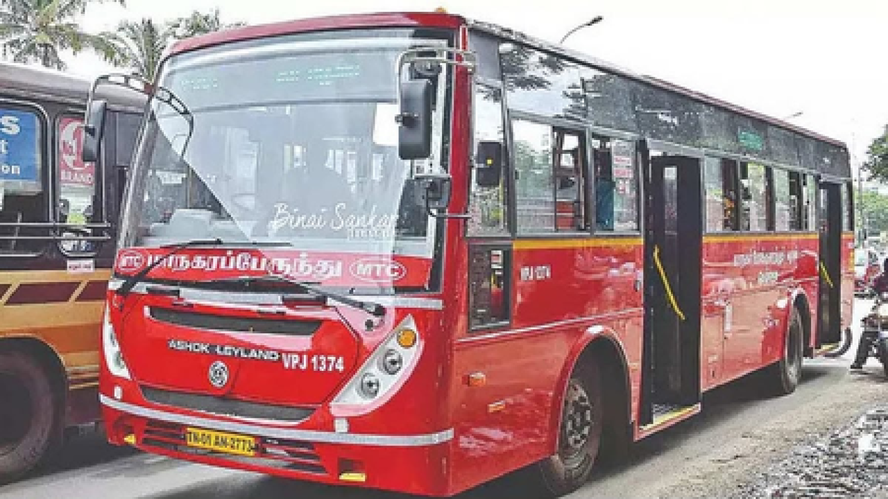 तमिलनाडु: मेट्रोपॉलिटन ट्रांसपोर्ट कॉरपोरेशन 41 नवीन बसांचा संचालन करणार