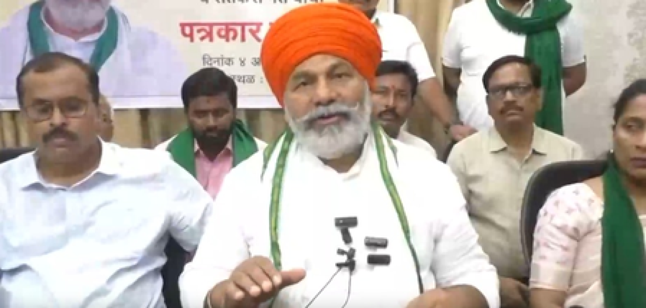 महाराष्ट्रातील शेतकऱ्यांच्या आत्महत्या चिंतेचा विषय, एमएसपी कायदा प्रमुख मागणी: राकेश टिकैत महाराष्ट्रातील शेतकऱ्यांच्या आत्महत्या चिंतेचा विषय, एमएसपी कायदा प्रमुख मागणी: राकेश टिकैत