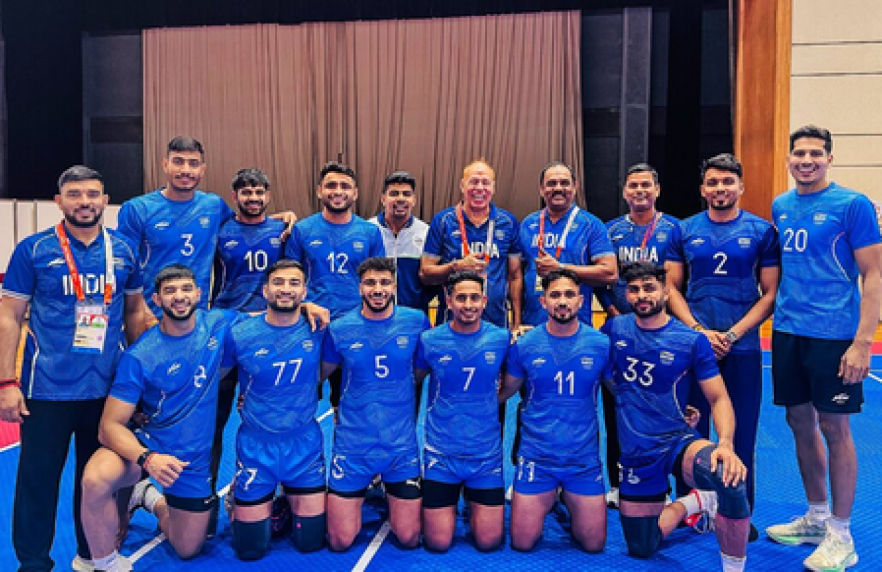 भारतीय पुरुष कबड्डी टीमचा विजय रथ कायम, साउथ कोरिया पर मात भारतीय पुरुष कबड्डी टीमचा विजय रथ कायम, साउथ कोरिया पर मात