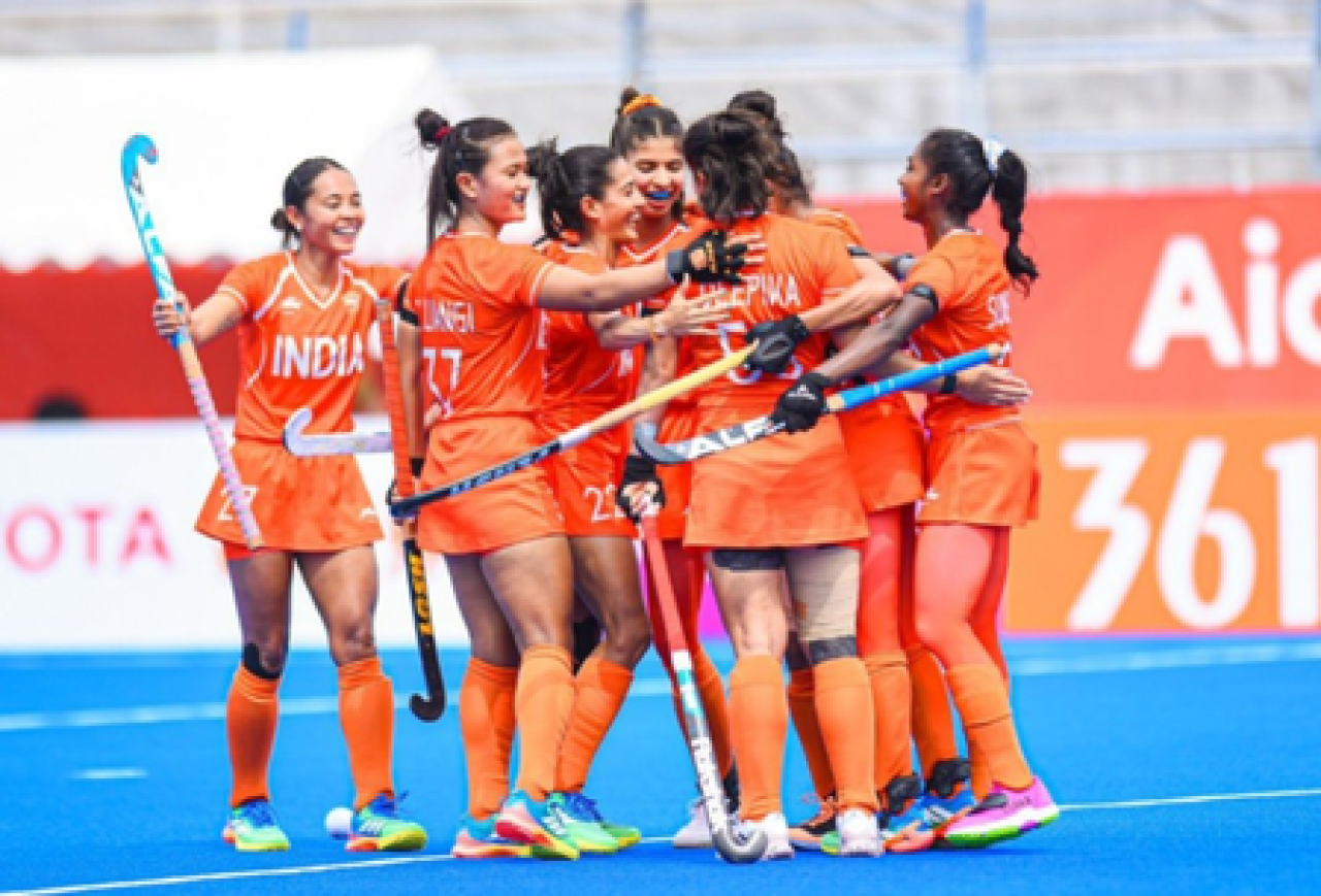 भारतीय महिला हॉकी टीमने उज्बेकिस्तानवर 19-0 ने विजय मिळवला, दीपिकाने 8 गोल केले