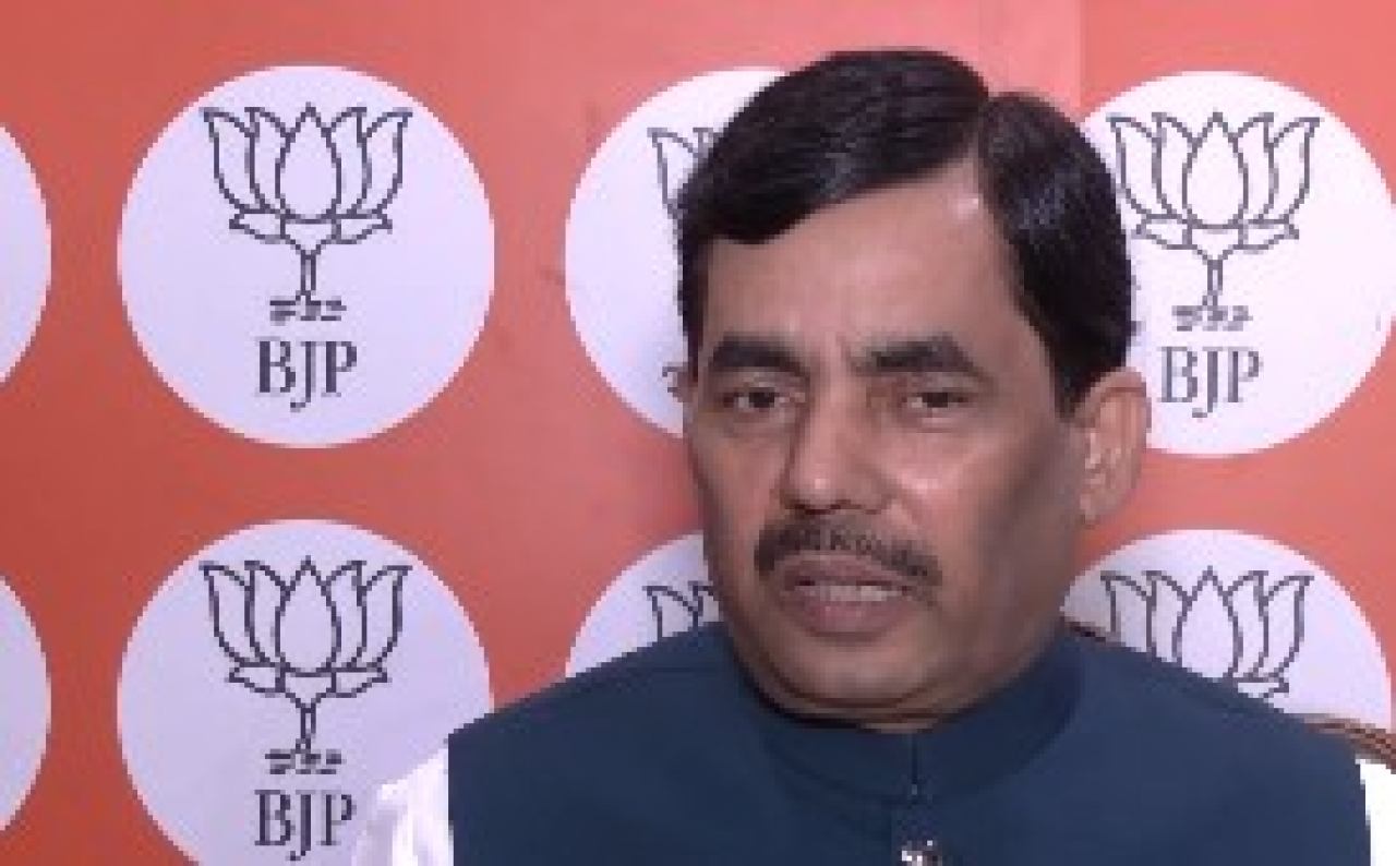 परिसीमन मुद्द्यावर भाजपाचे शाहनवाज हुसैन यांचे काँग्रेसवर आरोप